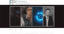 Desktop Screenshot of franciscoproductions.net